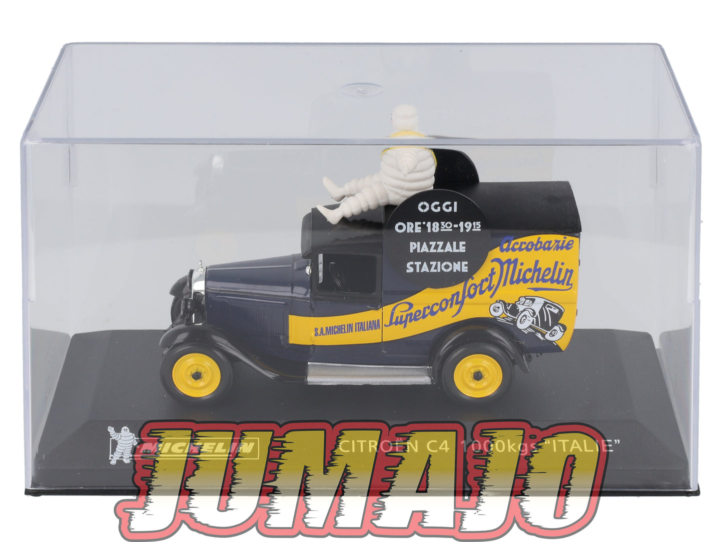 MICH43 voiture 1/43 IXO altaya MICHELIN : CITROËN C4 1000KGS Italie