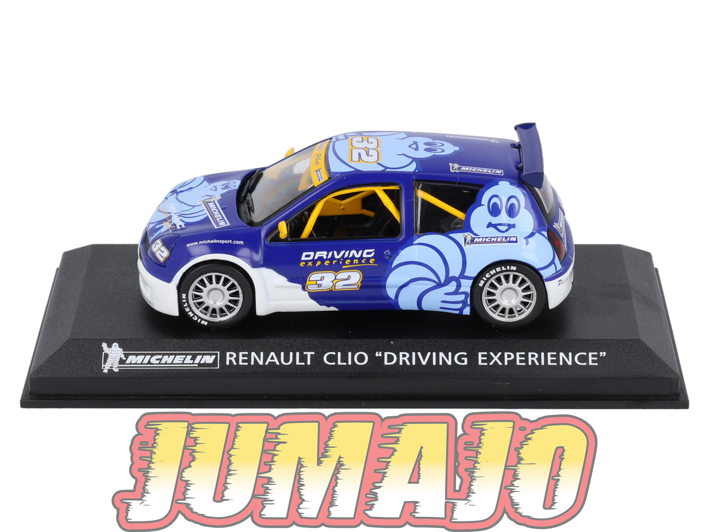 MICH45 voiture 1/43 IXO altaya MICHELIN : RENAULT Clio Driving experience