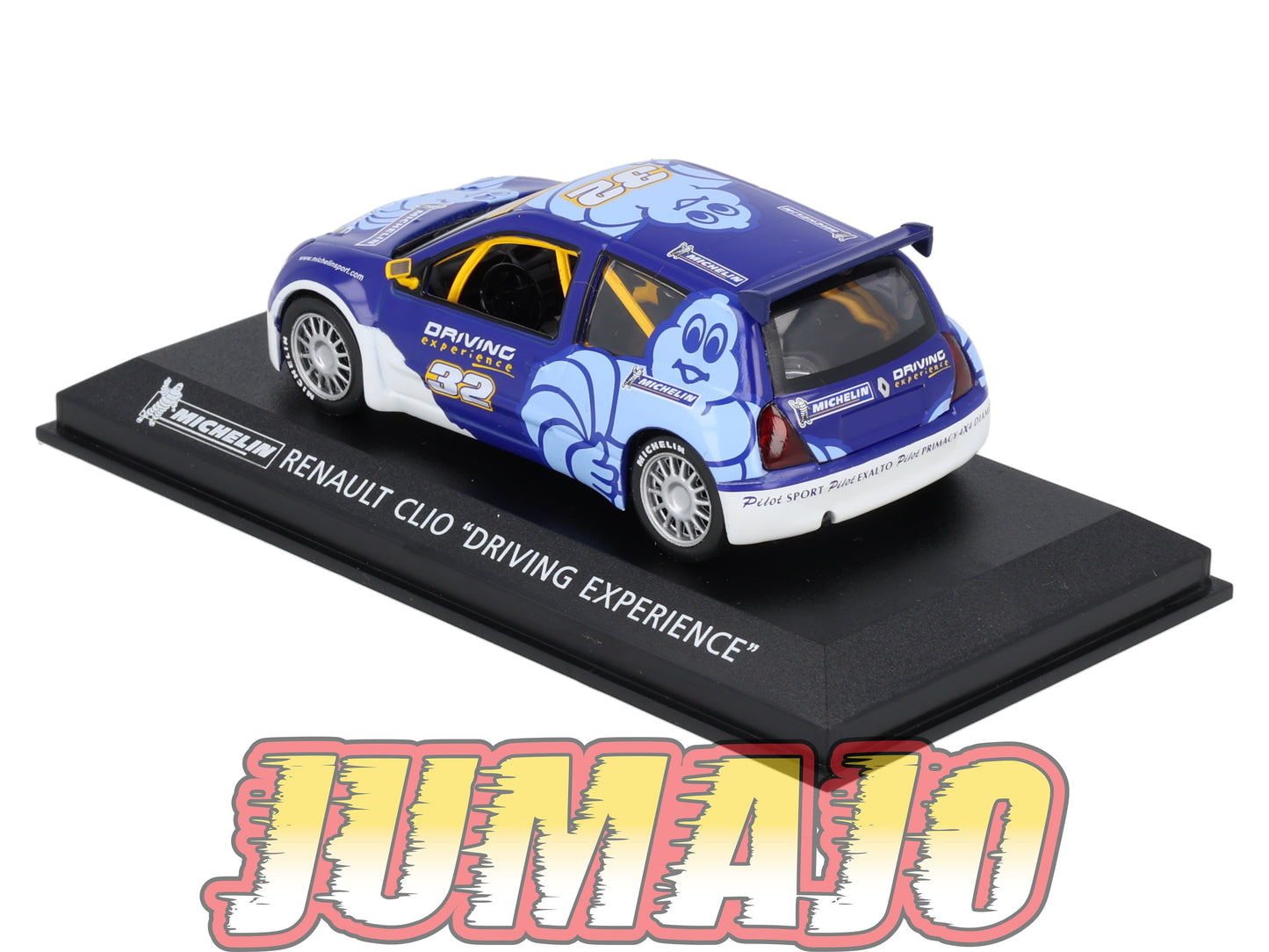MICH45 voiture 1/43 IXO altaya MICHELIN : RENAULT Clio Driving experience