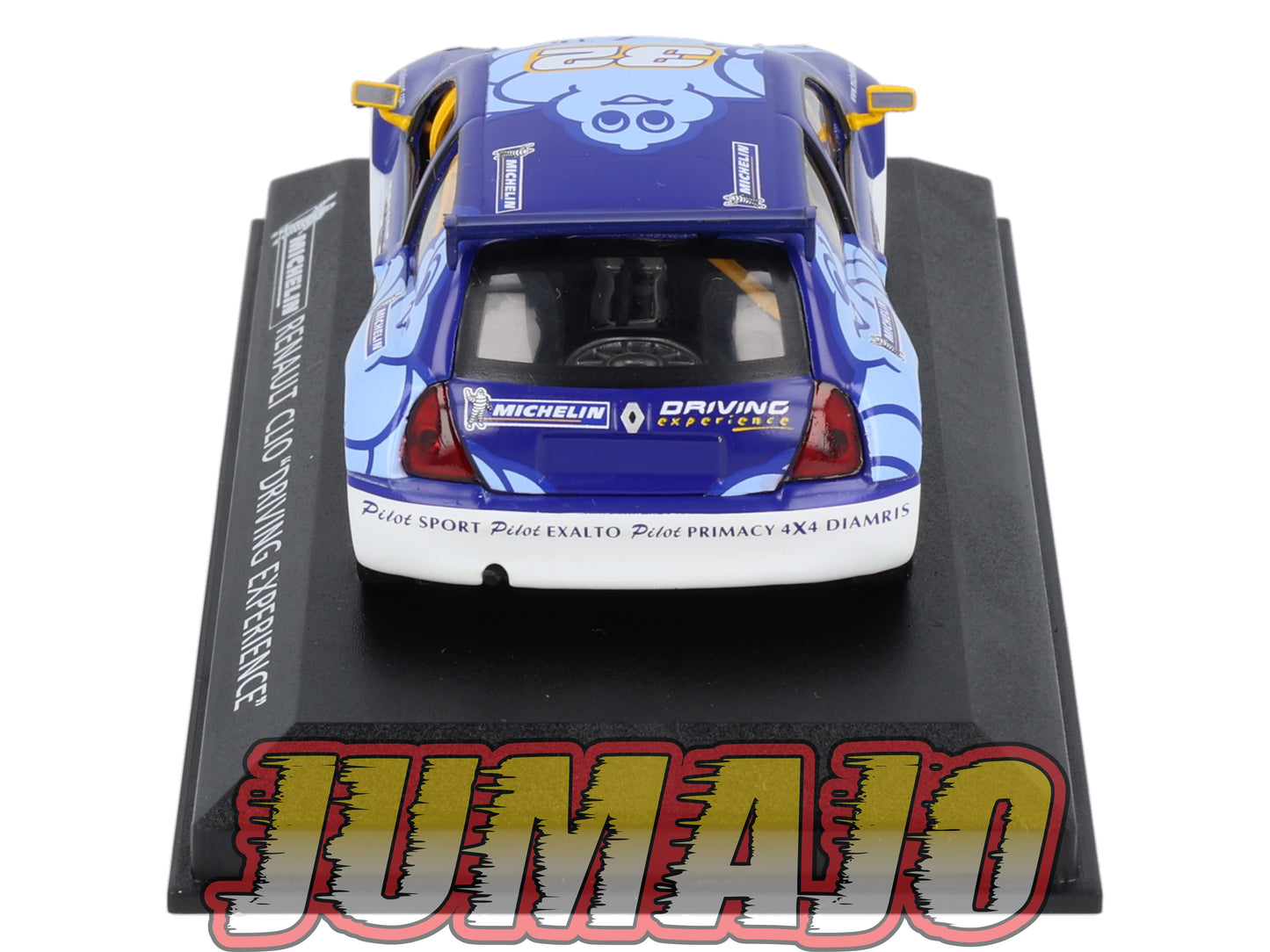 MICH45 voiture 1/43 IXO altaya MICHELIN : RENAULT Clio Driving experience