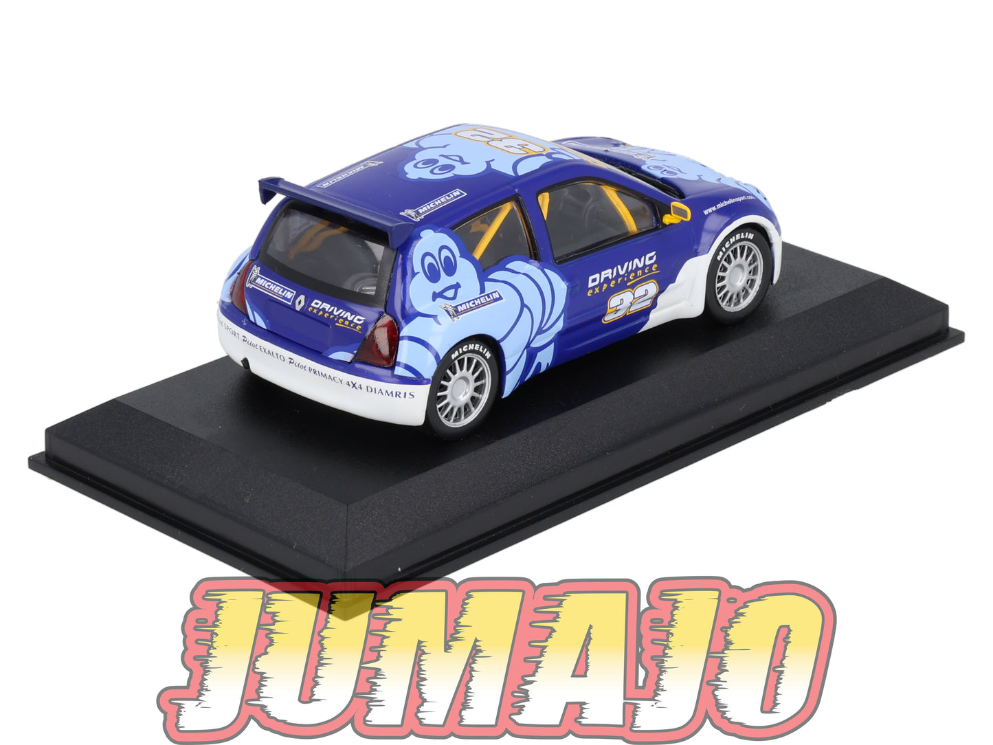 MICH45 voiture 1/43 IXO altaya MICHELIN : RENAULT Clio Driving experience