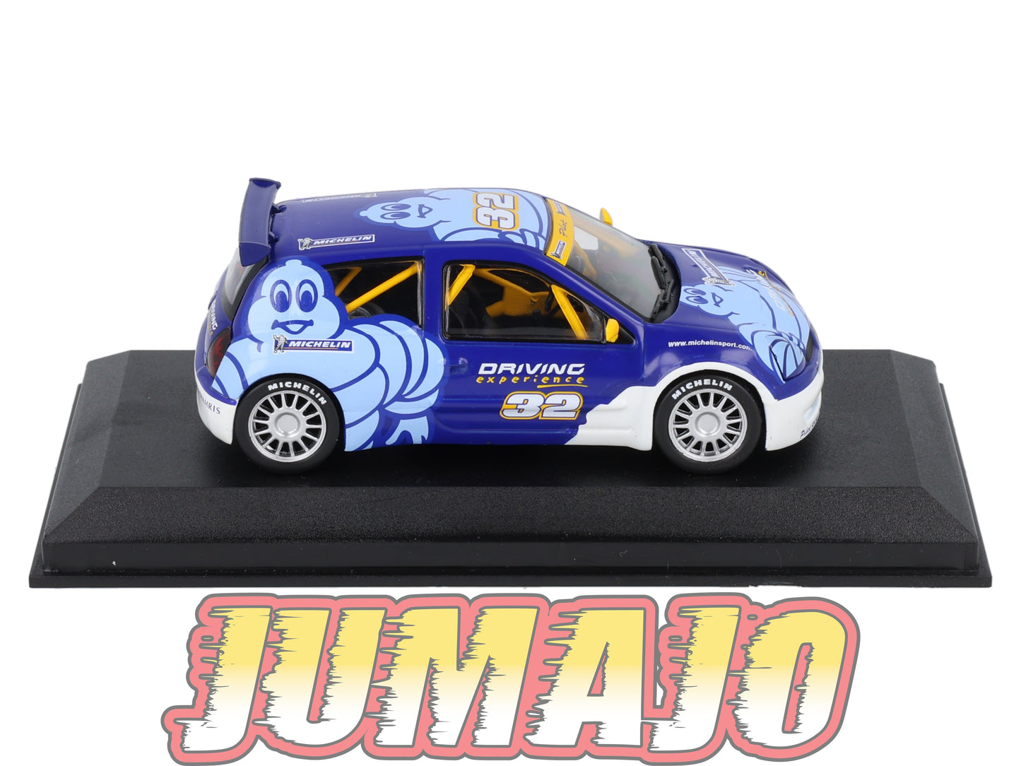 MICH45 voiture 1/43 IXO altaya MICHELIN : RENAULT Clio Driving experience