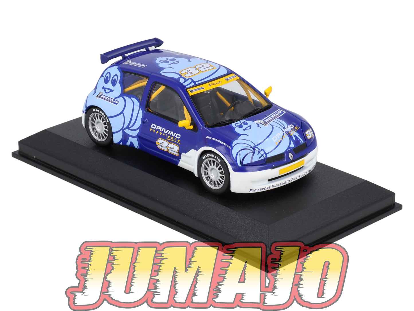 MICH45 voiture 1/43 IXO altaya MICHELIN : RENAULT Clio Driving experience