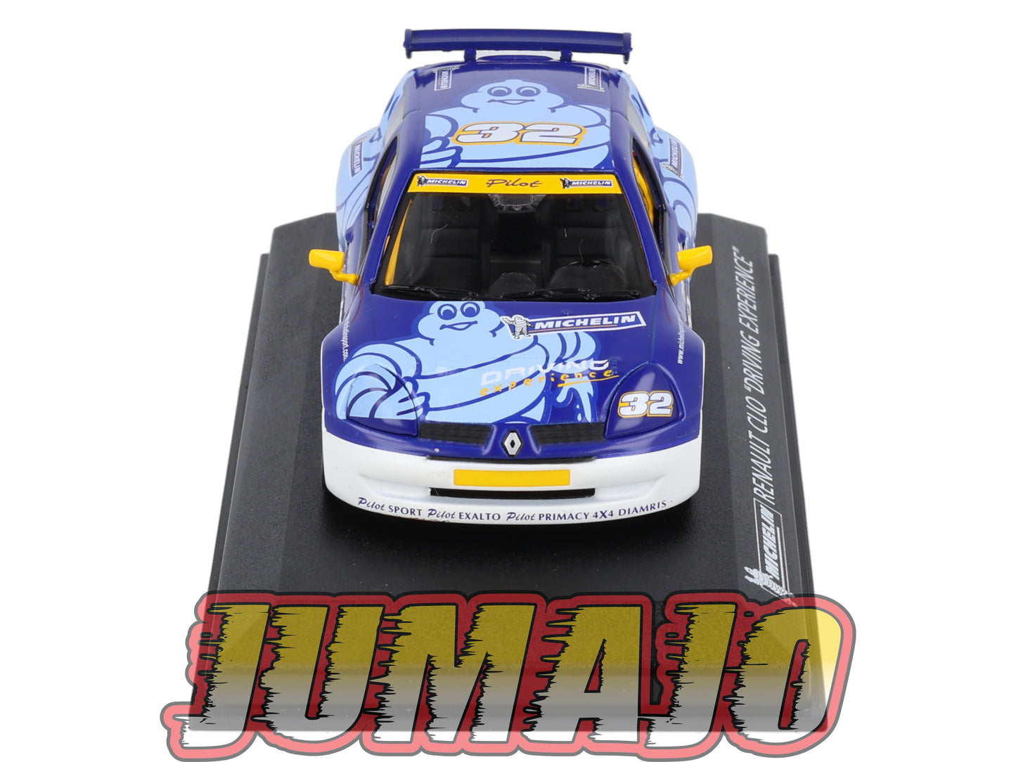 MICH45 voiture 1/43 IXO altaya MICHELIN : RENAULT Clio Driving experience