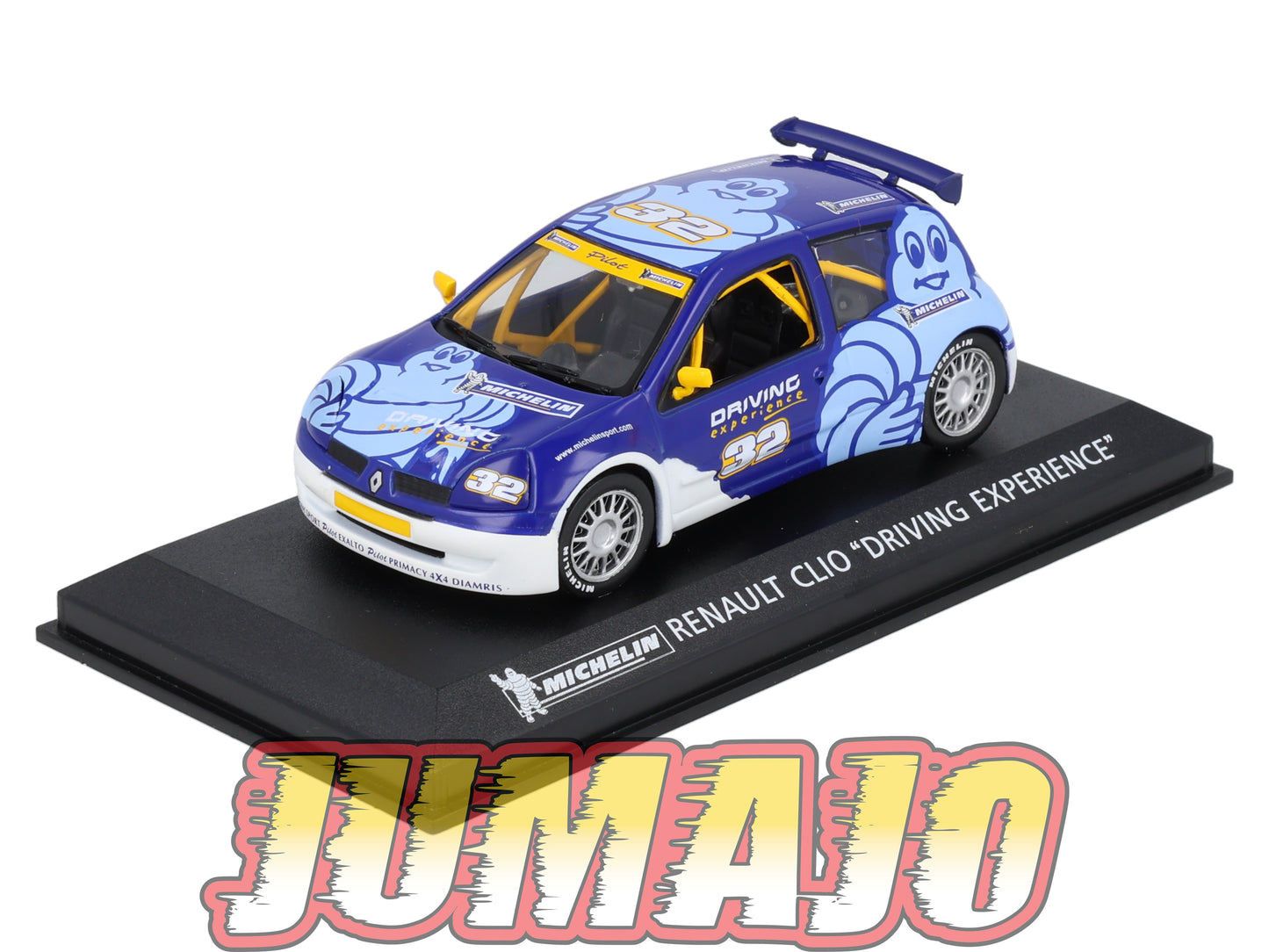 MICH45 voiture 1/43 IXO altaya MICHELIN : RENAULT Clio Driving experience