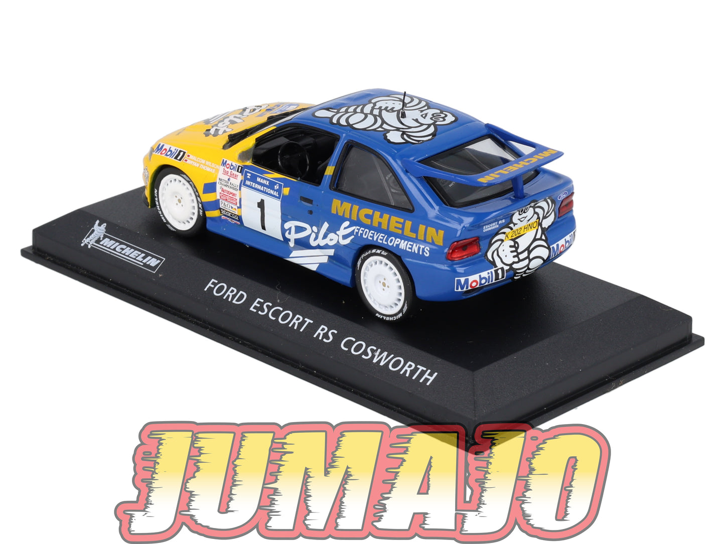 MICH49 voiture 1/43 IXO altaya MICHELIN : FORD Escort RS Cosworth #1