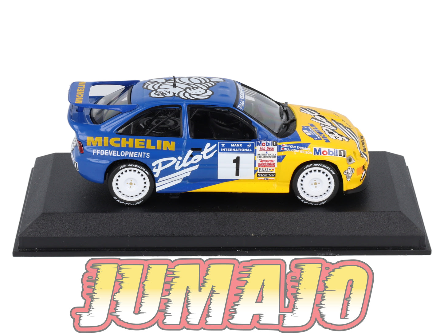 MICH49 voiture 1/43 IXO altaya MICHELIN : FORD Escort RS Cosworth #1