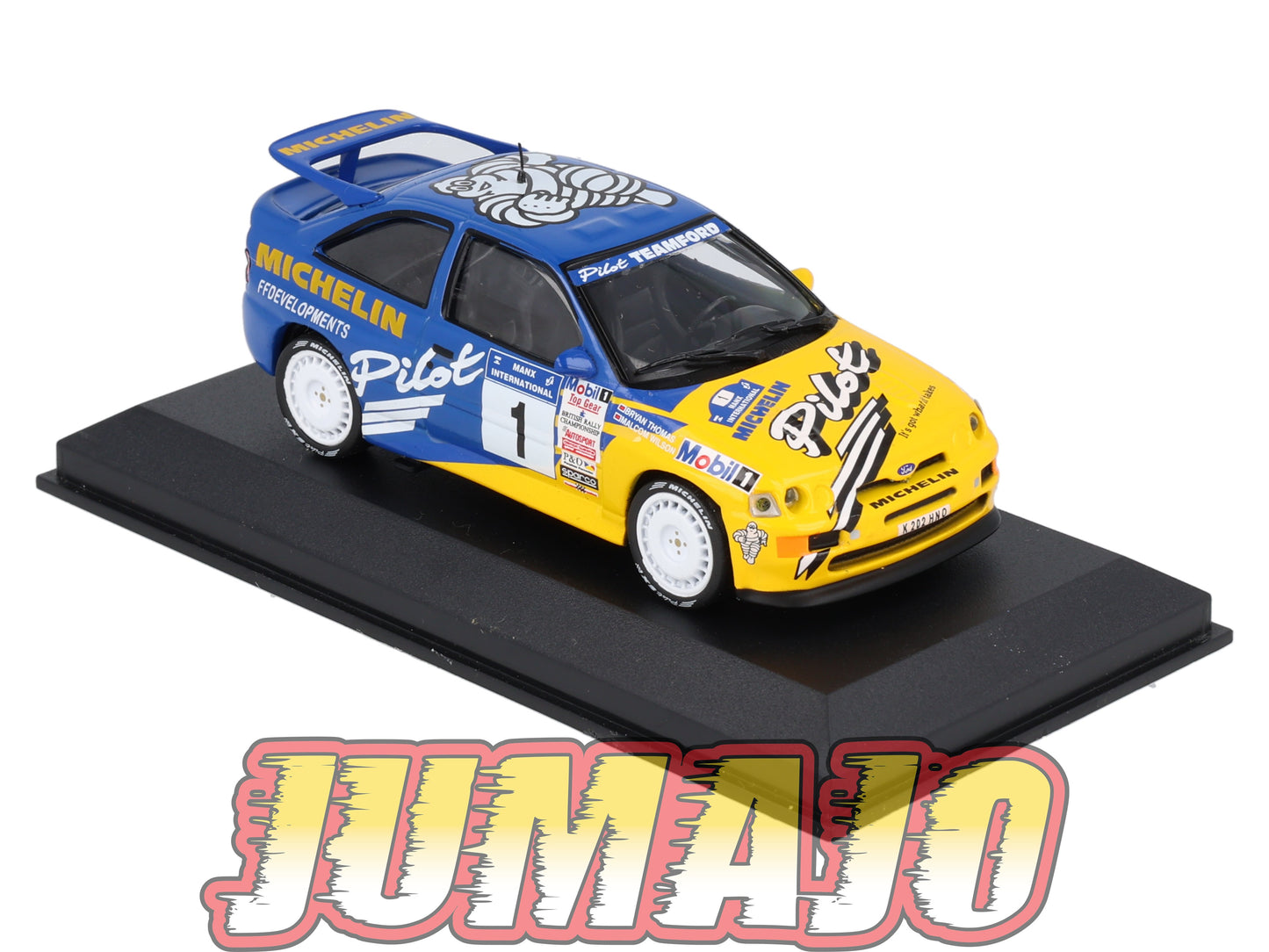 MICH49 voiture 1/43 IXO altaya MICHELIN : FORD Escort RS Cosworth #1