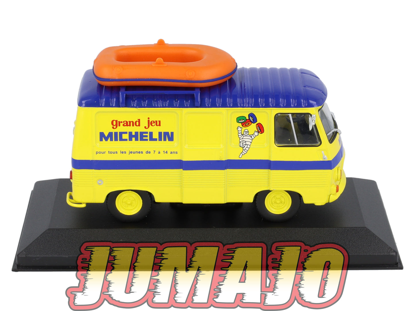 MICH4 voiture 1/43 IXO altaya MICHELIN : PEUGEOT J7 jeu de plage