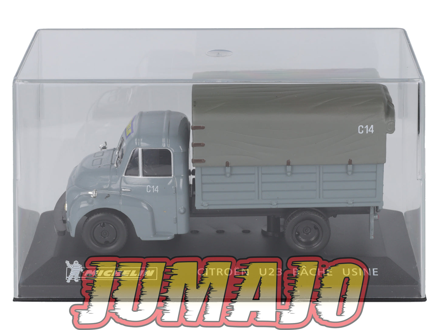 MICH6 voiture 1/43 IXO altaya MICHELIN : CITROEN U23 Bâché usine