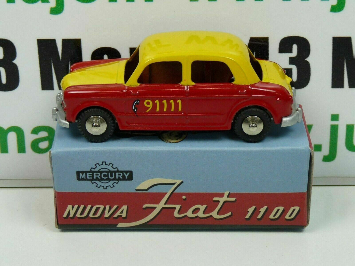 MRY1+2+3 LOT 3 Voiture 1/48 MERCURY hachette : Alfa Romeo Giulietta Fiat 600 1100