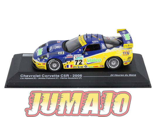 MS19 1/43 IXO Altaya 24H Le mans CHEVROLET Corvette C5R 2006 L Alphand #72