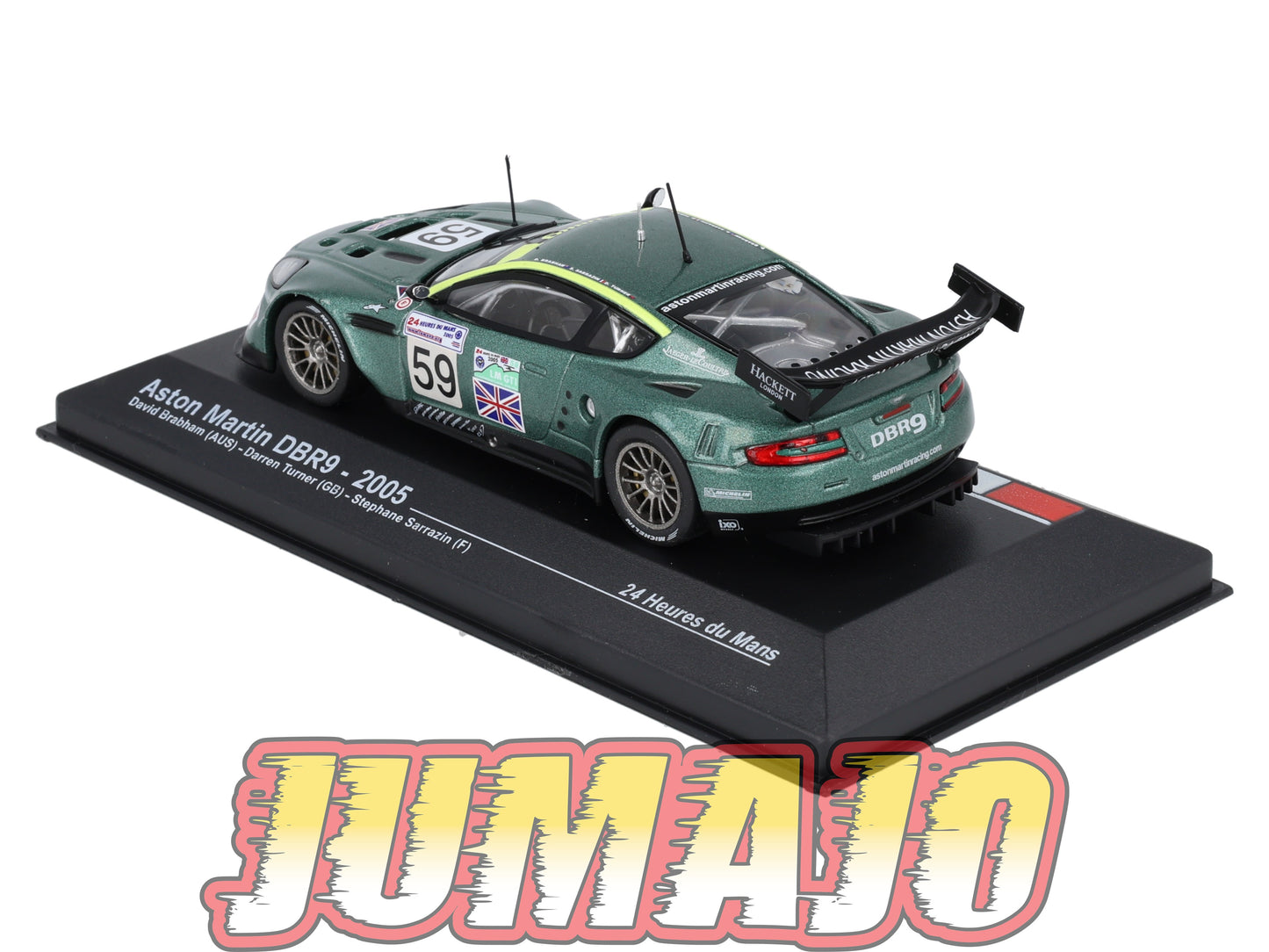 MS1 1/43 IXO Altaya Passion vitesse GT ASTON MARTIN DBR9 24H Mans 2005 Brabham