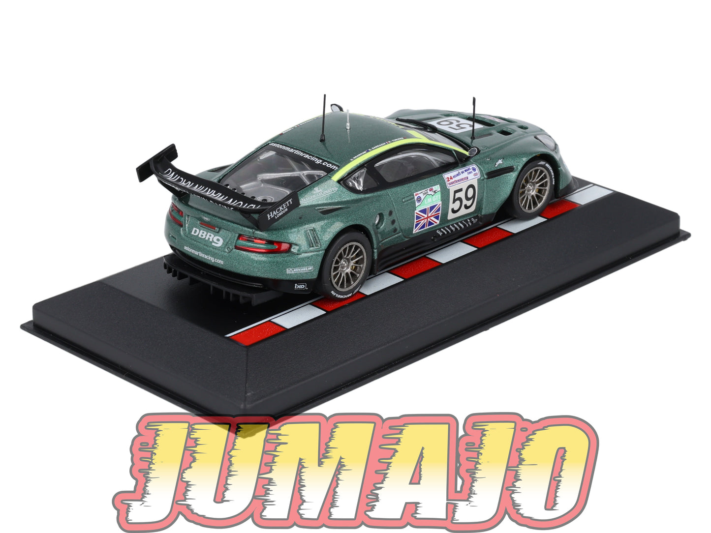 MS1 1/43 IXO Altaya Passion vitesse GT ASTON MARTIN DBR9 24H Mans 2005 Brabham