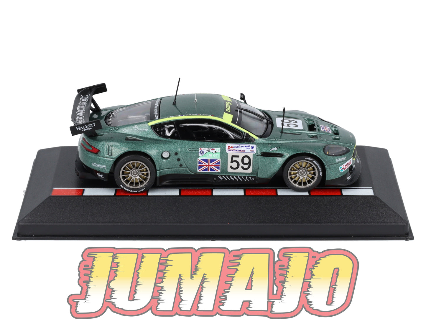 MS1 1/43 IXO Altaya Passion vitesse GT ASTON MARTIN DBR9 24H Mans 2005 Brabham