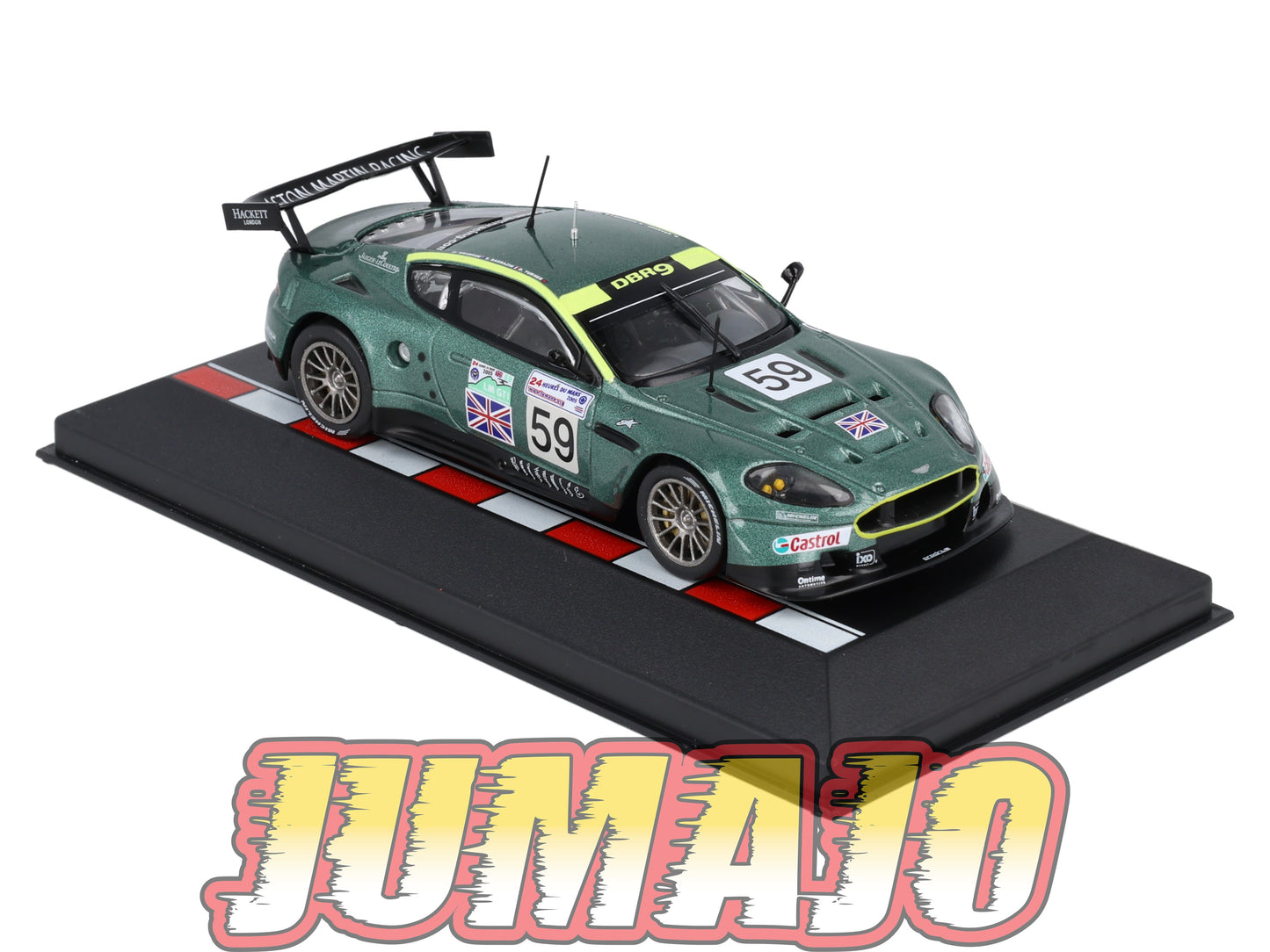 MS1 1/43 IXO Altaya Passion vitesse GT ASTON MARTIN DBR9 24H Mans 2005 Brabham