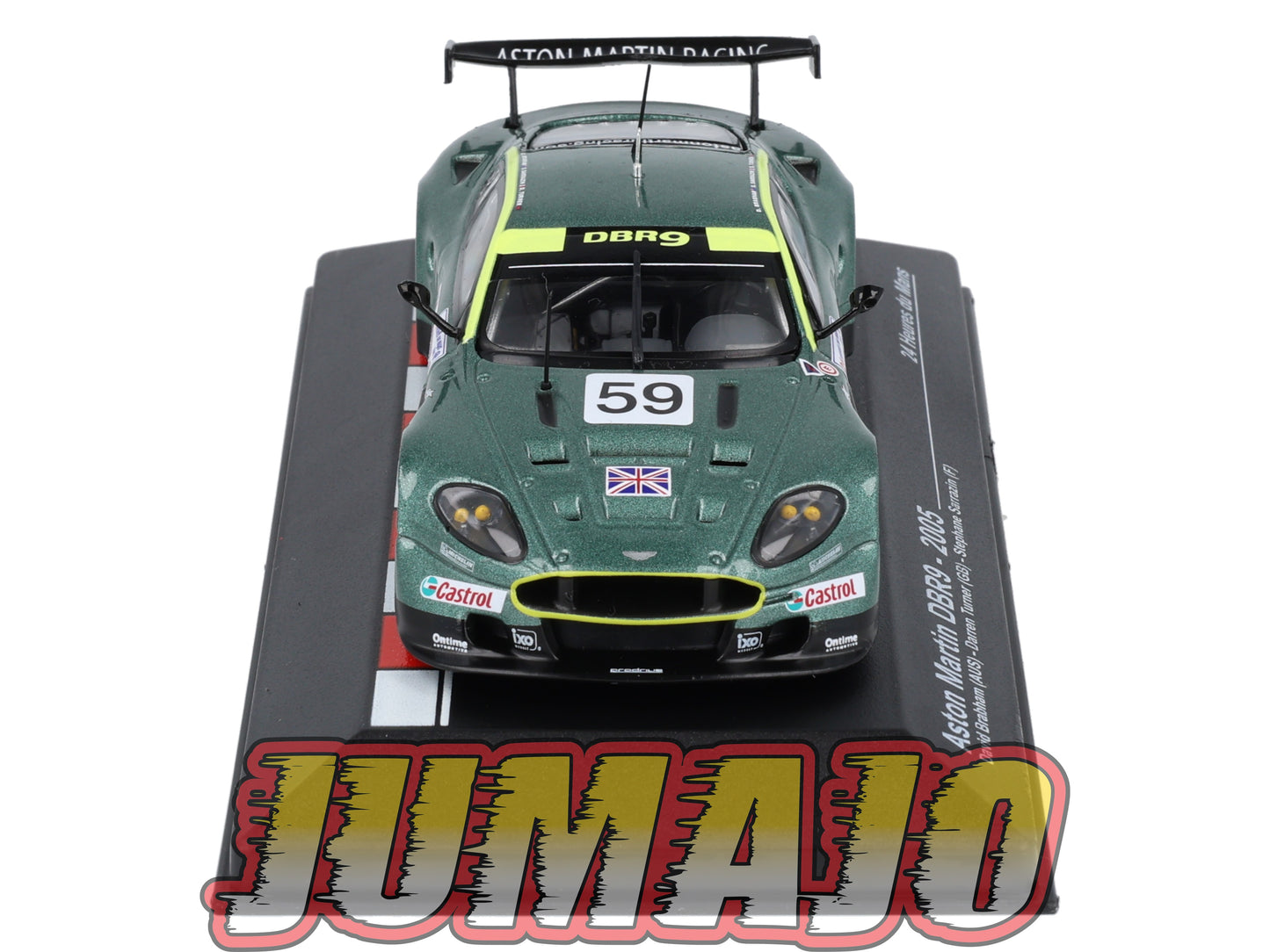 MS1 1/43 IXO Altaya Passion vitesse GT ASTON MARTIN DBR9 24H Mans 2005 Brabham