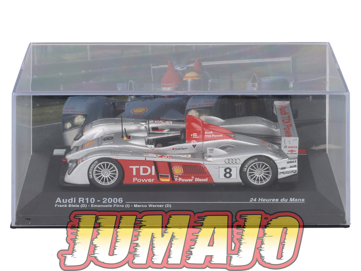 MS20 1/43 IXO Altaya 24H Le mans AUDI R10 WINNER 2006 F Biela #8