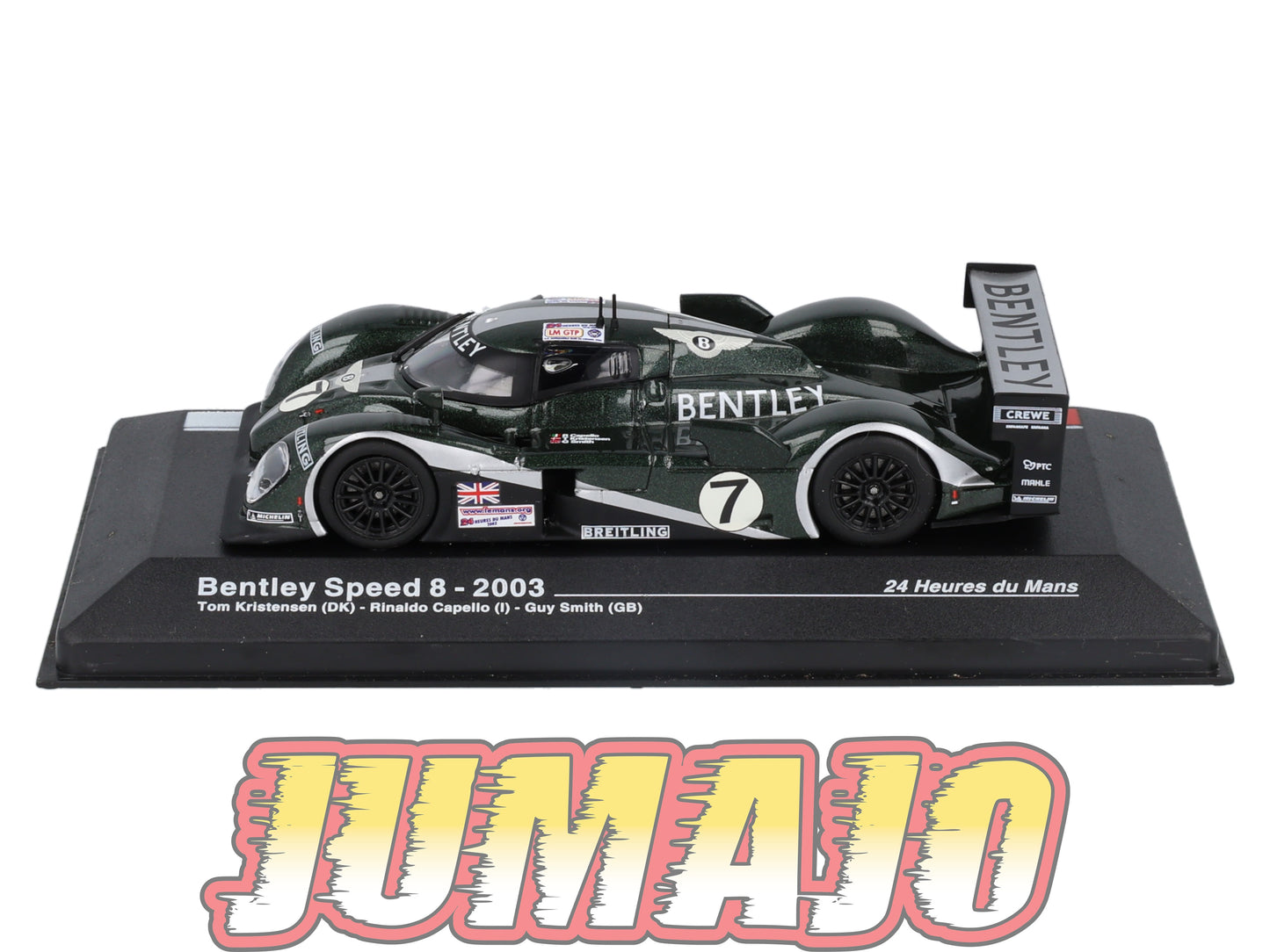 MS21 1/43 IXO Altaya 24H du Mans BENTLEY Speed 8 WINNER 2003 T.Kristensen #7