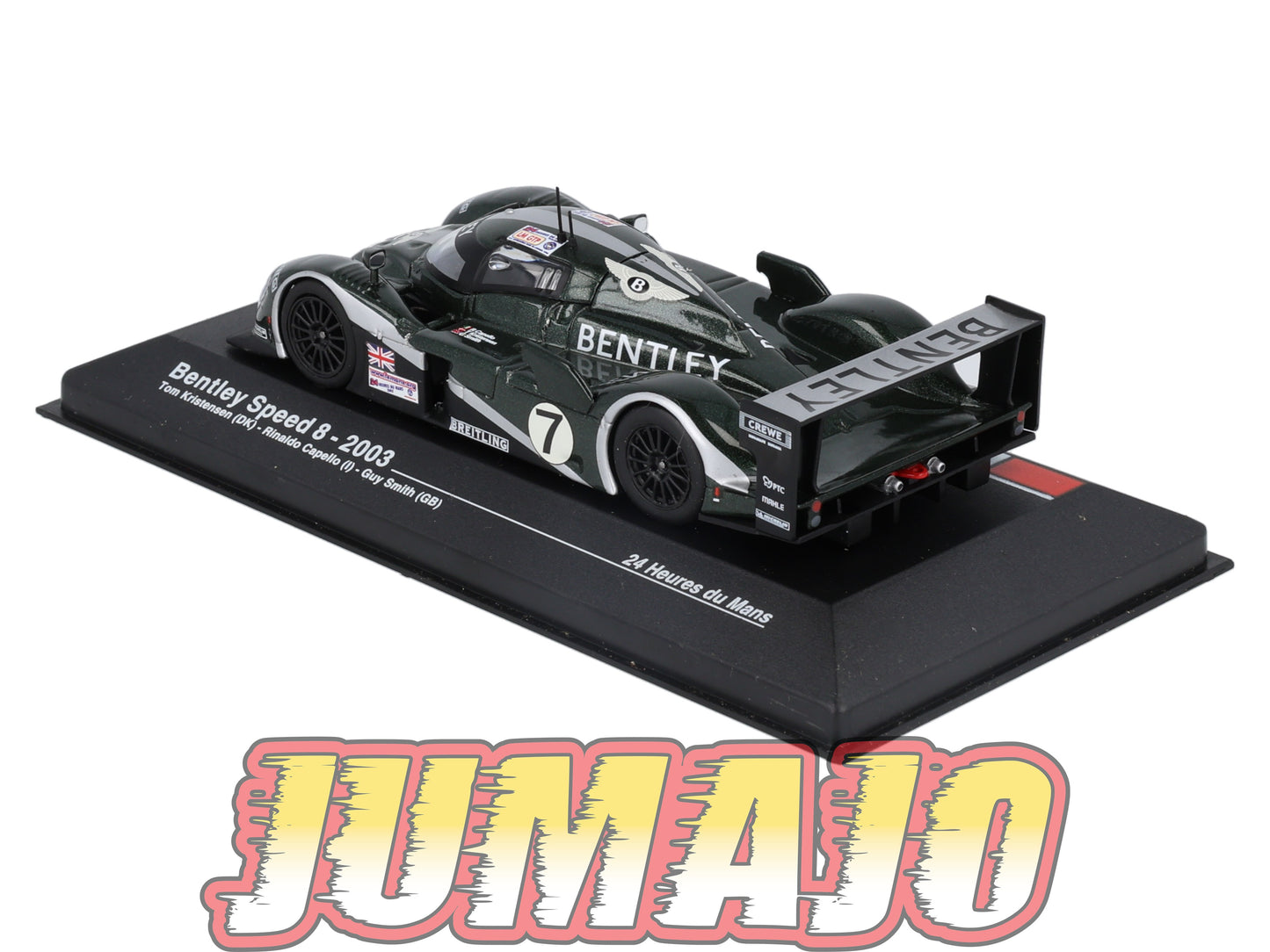 MS21 1/43 IXO Altaya 24H du Mans BENTLEY Speed 8 WINNER 2003 T.Kristensen #7