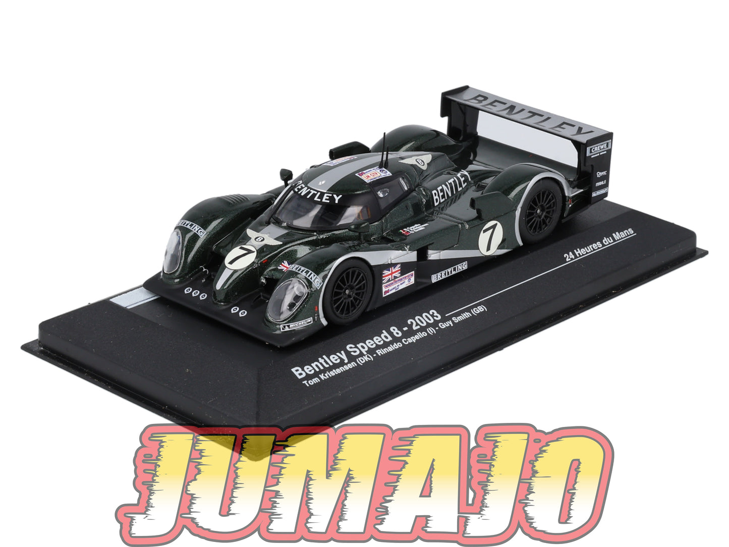 MS21 1/43 IXO Altaya 24H du Mans BENTLEY Speed 8 WINNER 2003 T.Kristensen #7