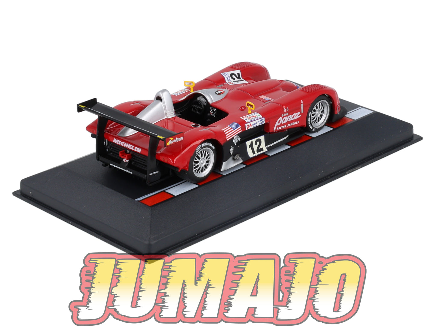 MS38 1/43 IXO Altaya 24H Le mans PANOZ LMP-1 Roadster S 2000 H.Katoh #12