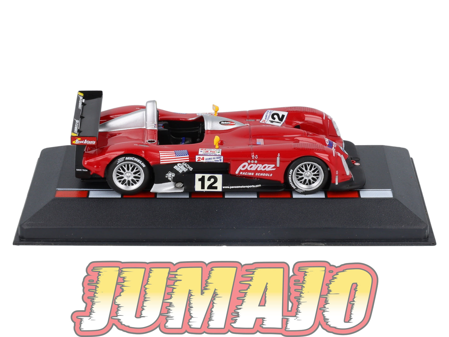 MS38 1/43 IXO Altaya 24H Le mans PANOZ LMP-1 Roadster S 2000 H.Katoh #12