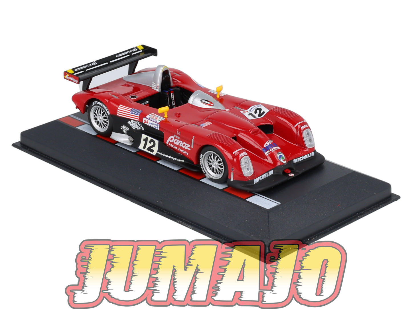 MS38 1/43 IXO Altaya 24H Le mans PANOZ LMP-1 Roadster S 2000 H.Katoh #12