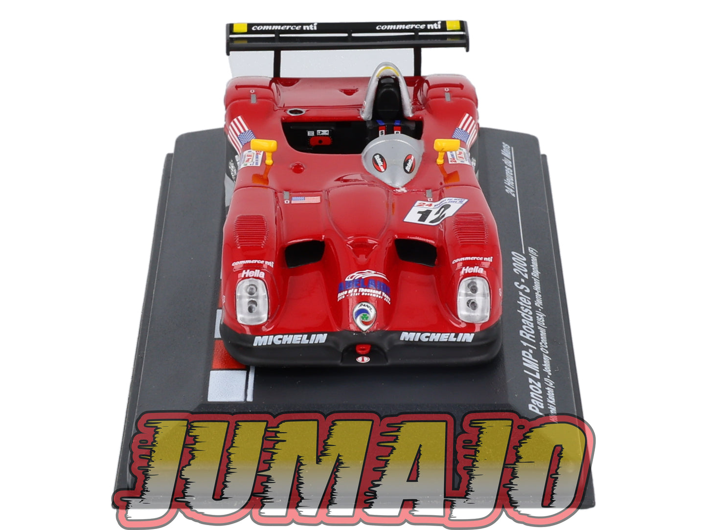 MS38 1/43 IXO Altaya 24H Le mans PANOZ LMP-1 Roadster S 2000 H.Katoh #12