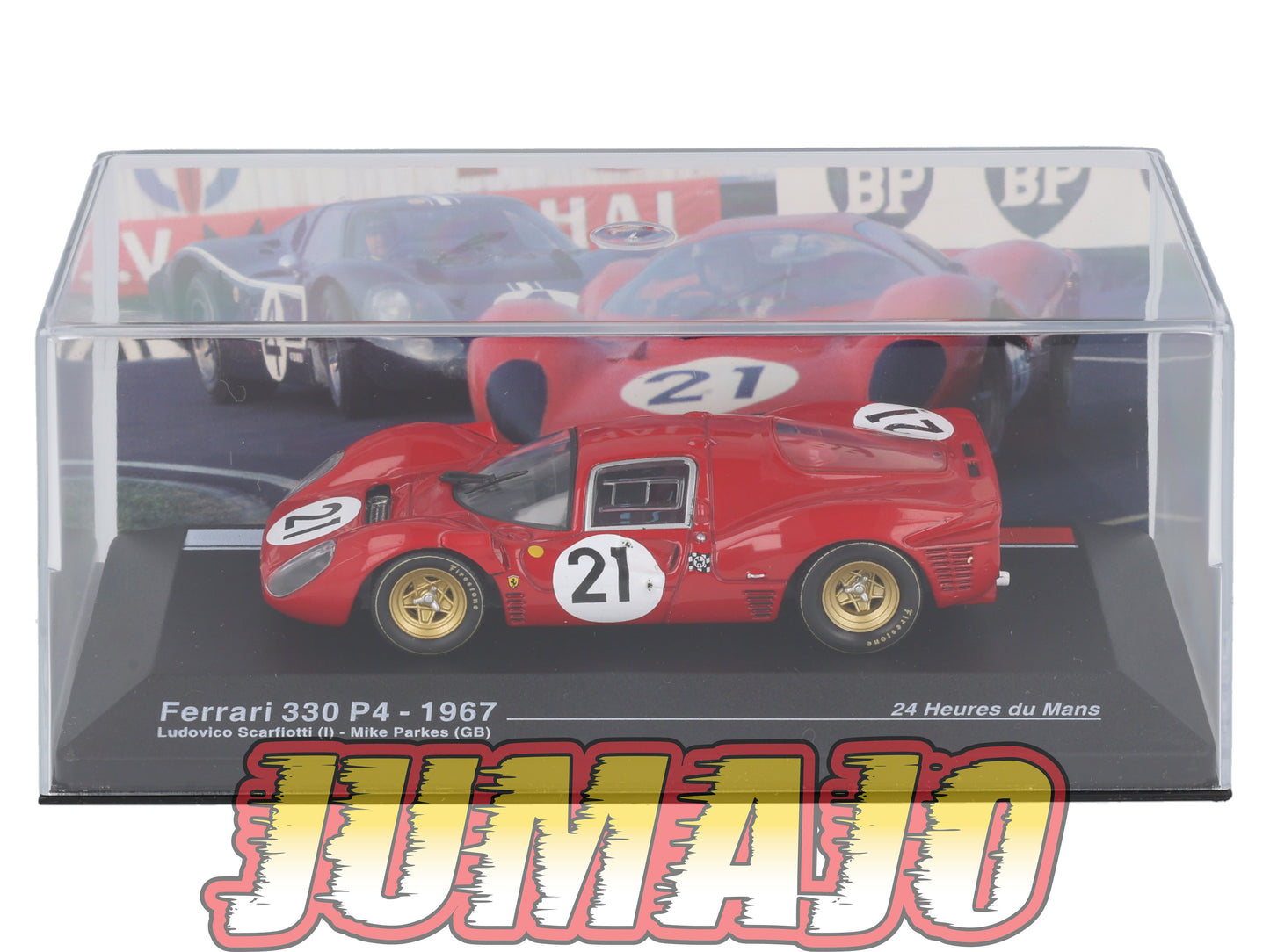 MS42 1/43 IXO Altaya 24H du Mans FERRARI 330 P4 L Scarfiotti 1967 #21