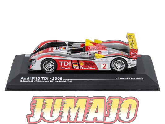 MS76 1/43 IXO Altaya 24H du Mans AUDI R10 TDI WINNER 2008 R Capello #2