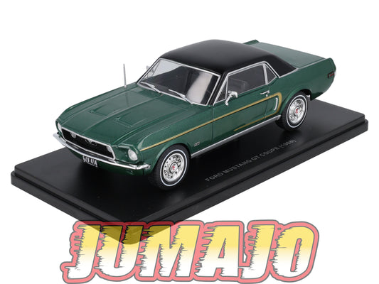 MUS31 Voiture 1/24 Altaya MUSTANG : FORD Mustang GT Coupe 1968