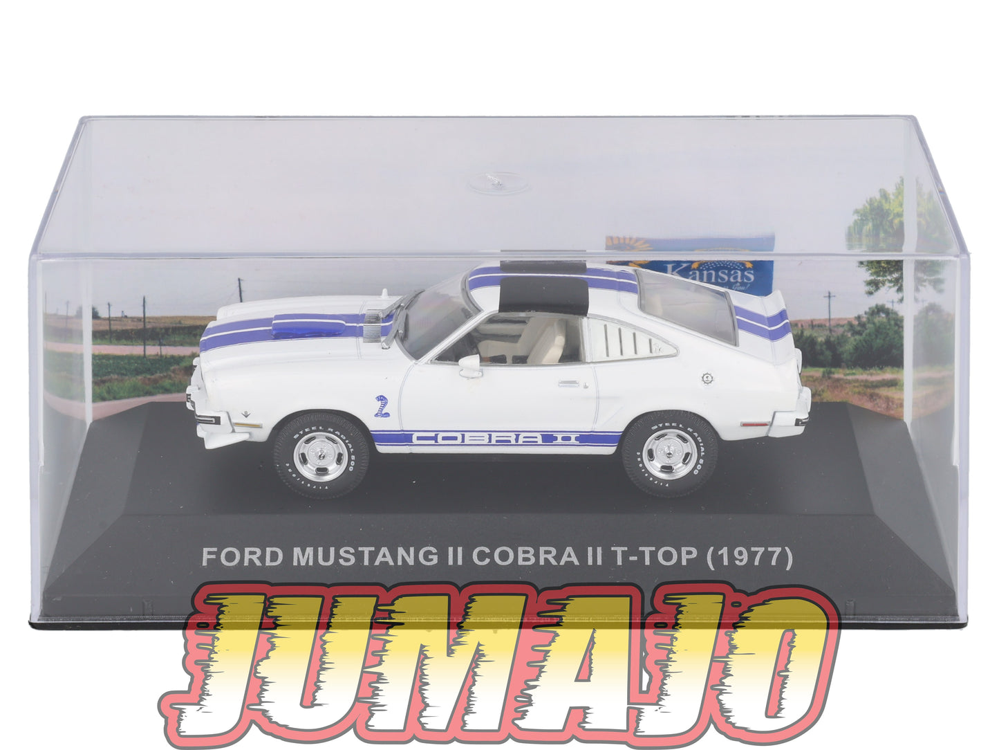 MUS36 Voiture 1/43 Altaya MUSTANG : FORD Mustang II Cobra II T-TOP 1977