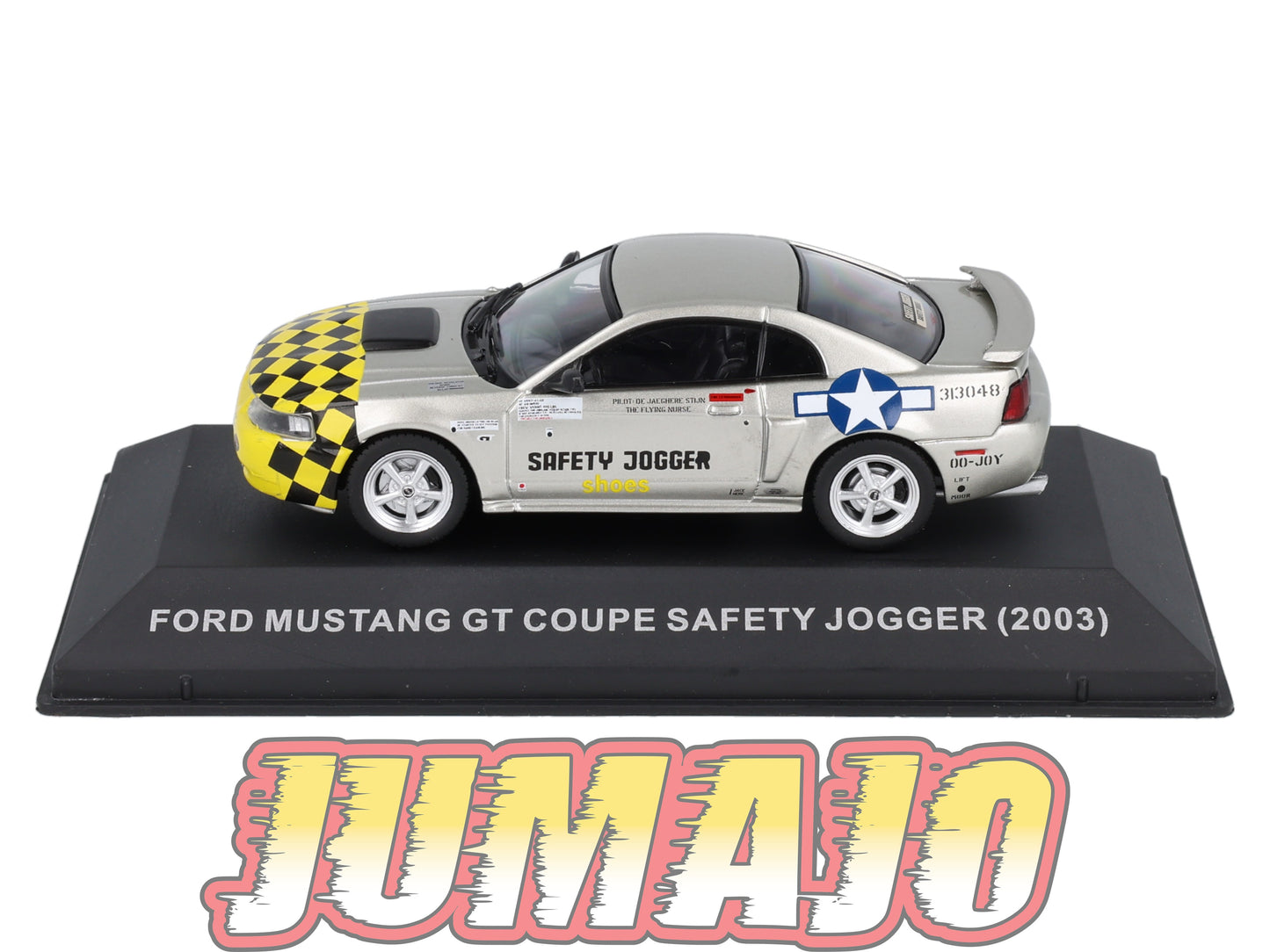 MUS37 Voiture 1/43 Altaya MUSTANG : FORD Mustang GT coupe Safety Jogger 2003