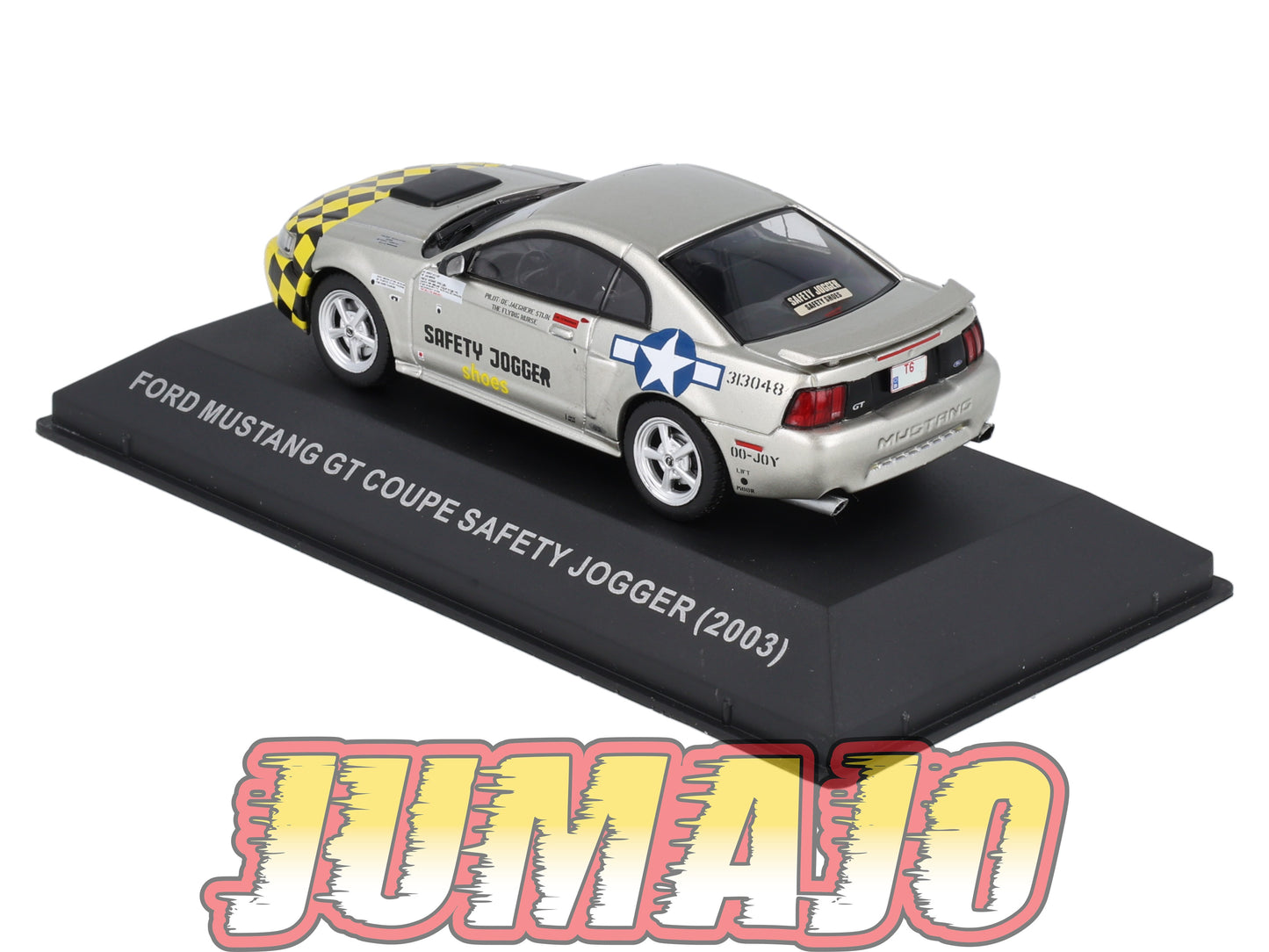 MUS37 Voiture 1/43 Altaya MUSTANG : FORD Mustang GT coupe Safety Jogger 2003