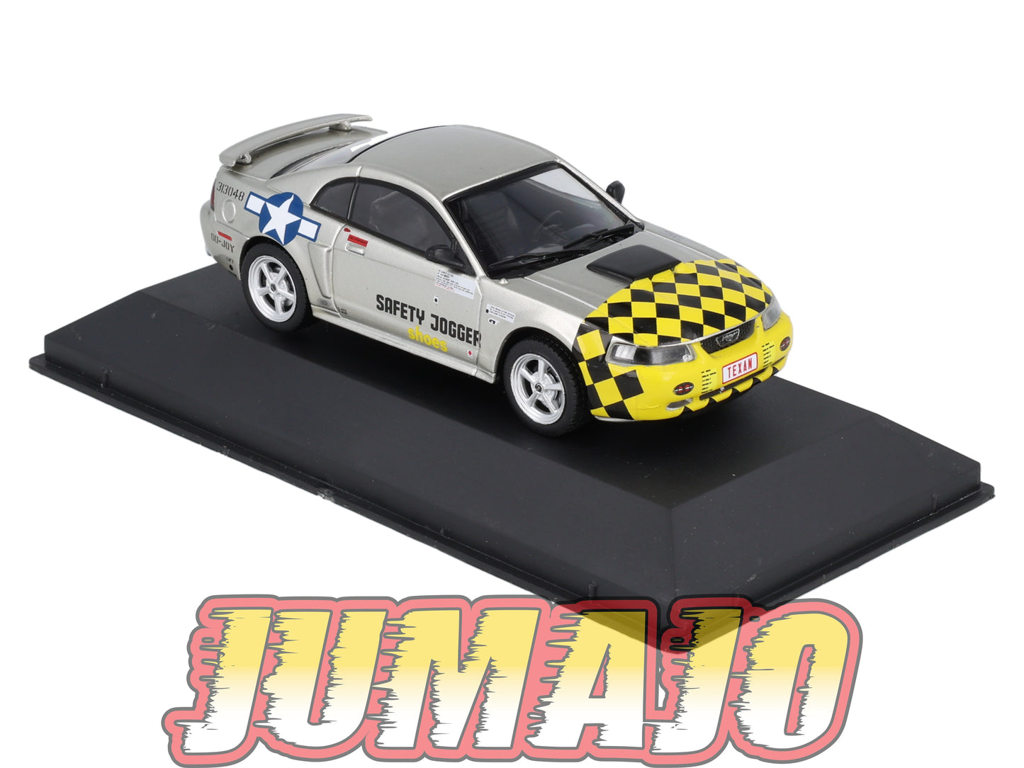 MUS37 Voiture 1/43 Altaya MUSTANG : FORD Mustang GT coupe Safety Jogger 2003
