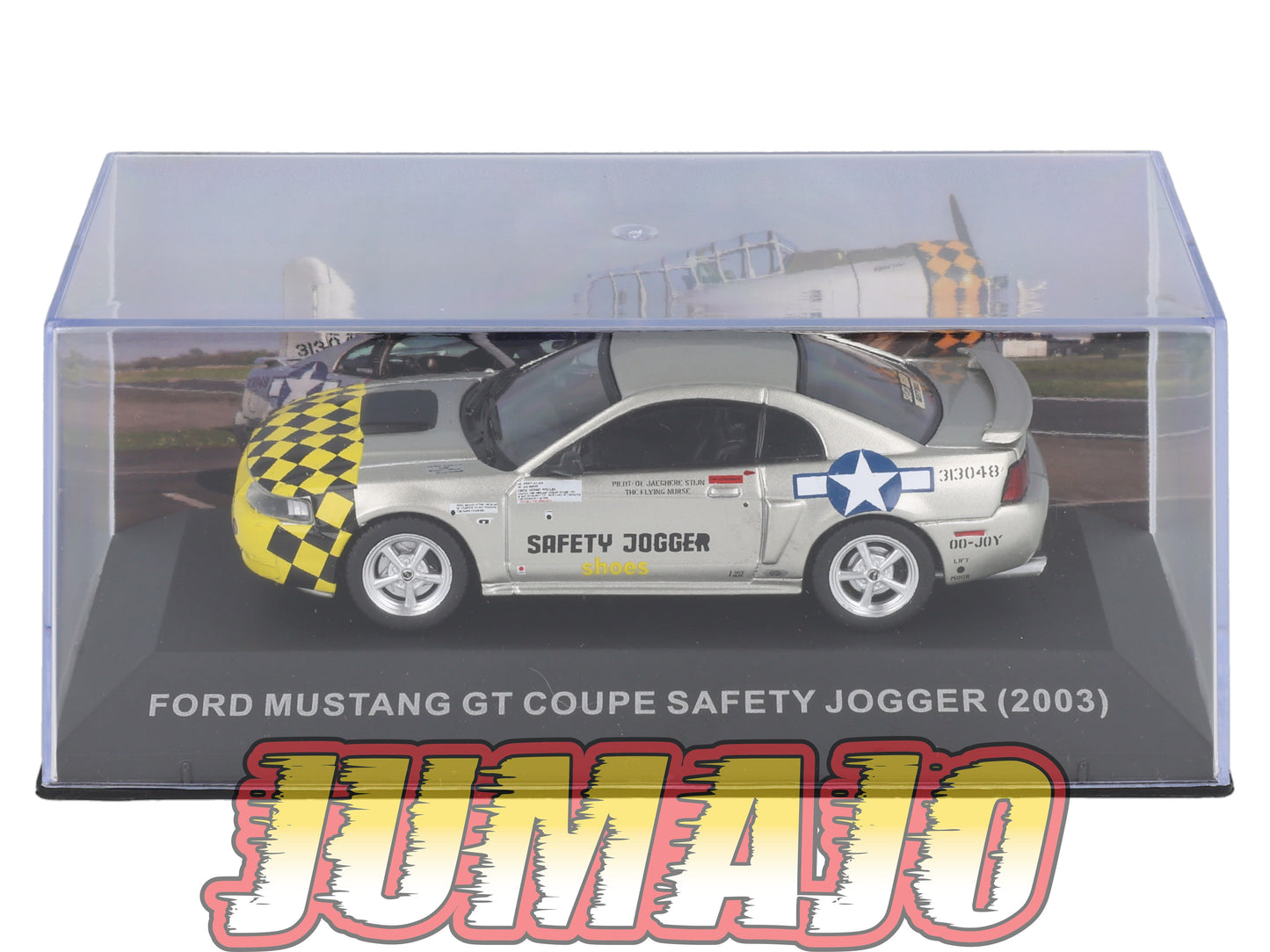 MUS37 Voiture 1/43 Altaya MUSTANG : FORD Mustang GT coupe Safety Jogger 2003