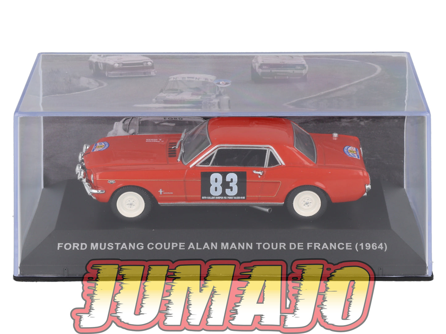 MUS42 Voiture 1/43 Altaya MUSTANG : Mustang Coupé Alan Mann Tour De France 1964