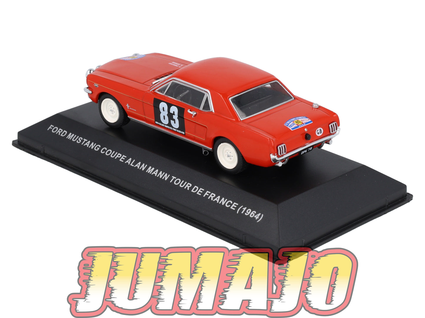 MUS42 Voiture 1/43 Altaya MUSTANG : Mustang Coupé Alan Mann Tour De France 1964