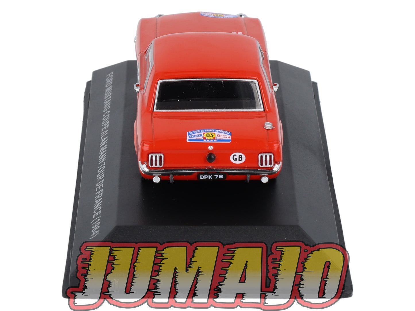 MUS42 Voiture 1/43 Altaya MUSTANG : Mustang Coupé Alan Mann Tour De France 1964