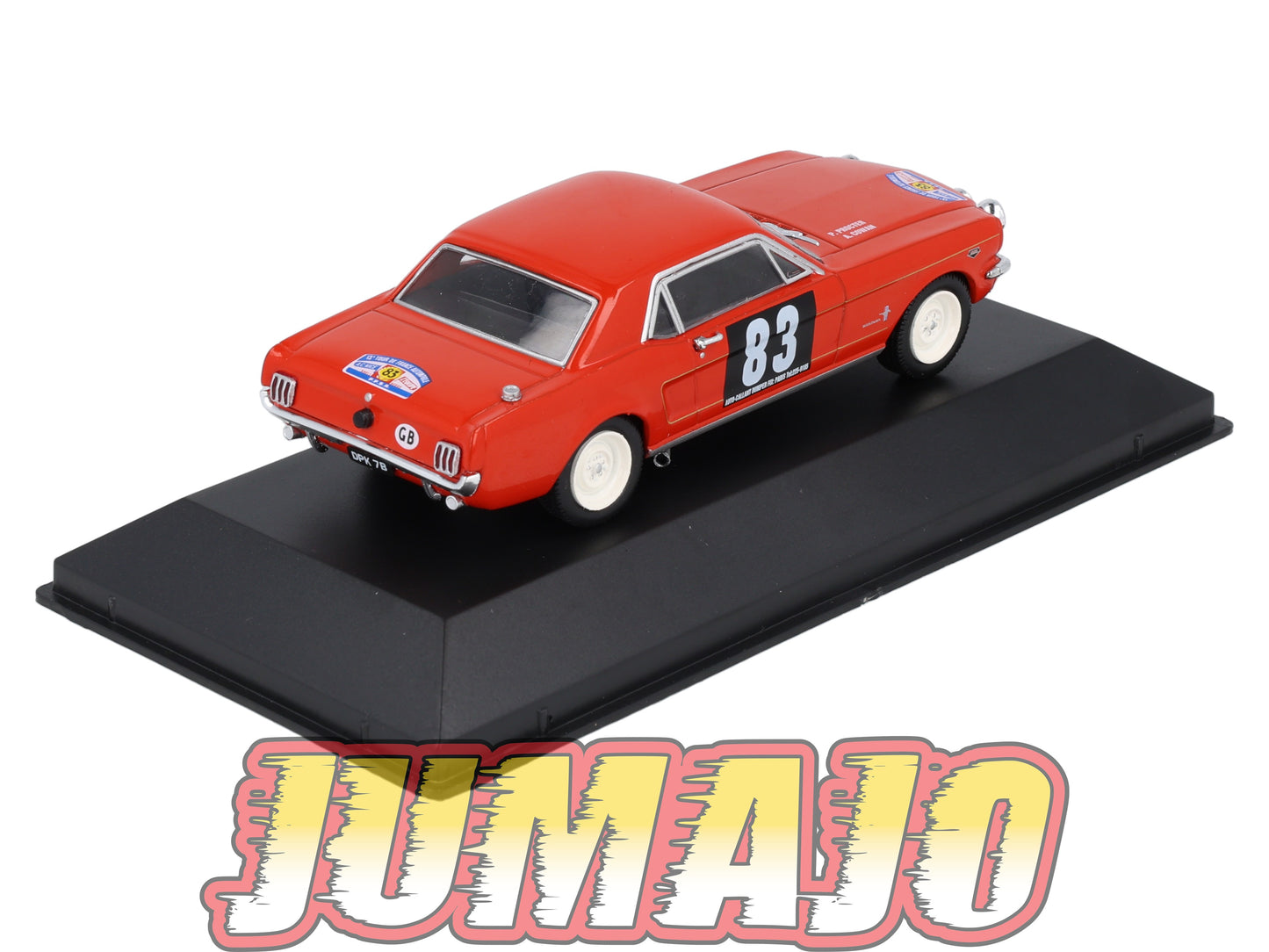 MUS42 Voiture 1/43 Altaya MUSTANG : Mustang Coupé Alan Mann Tour De France 1964
