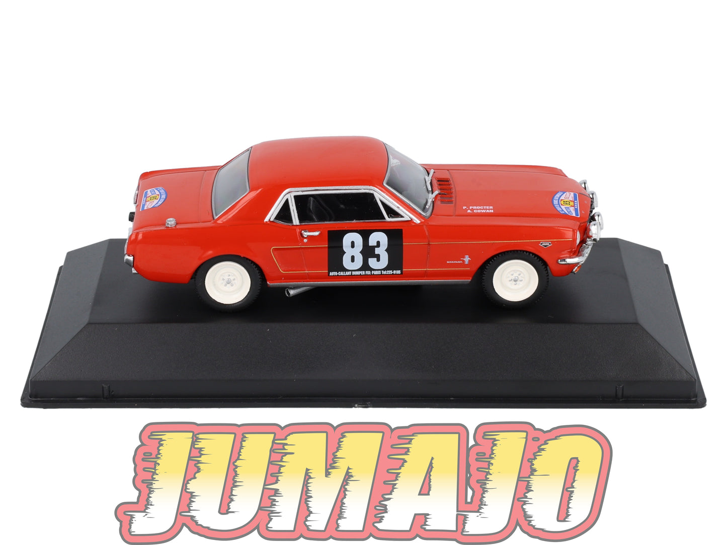 MUS42 Voiture 1/43 Altaya MUSTANG : Mustang Coupé Alan Mann Tour De France 1964