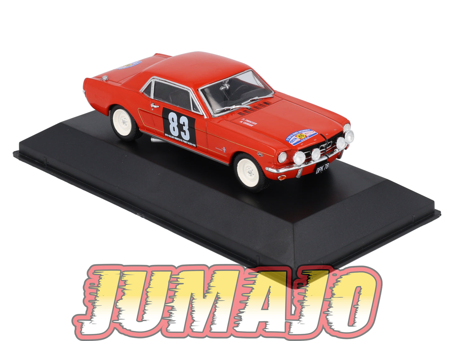 MUS42 Voiture 1/43 Altaya MUSTANG : Mustang Coupé Alan Mann Tour De France 1964