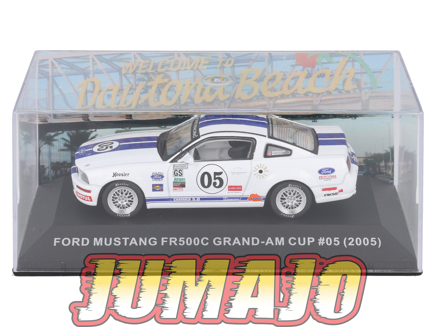 MUS43 Voiture 1/43 Altaya MUSTANG : FORD Mustang FR500C Grand AM CUP #05 2005