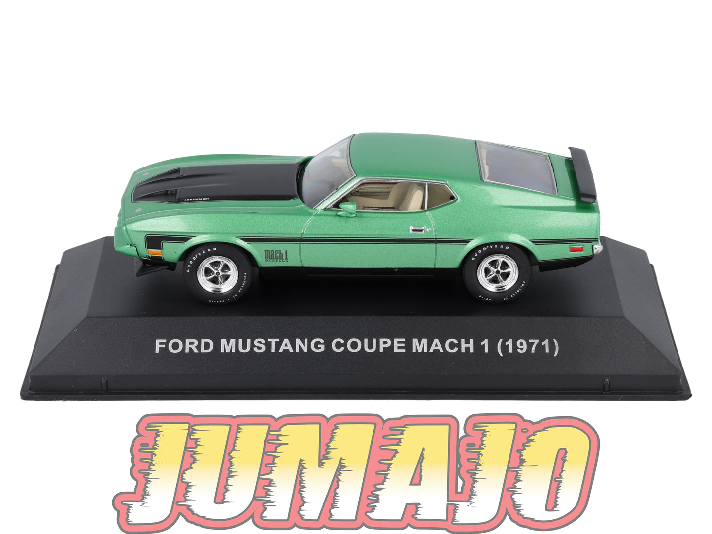 MUS44 Voiture 1/43 Altaya MUSTANG : FORD Mustang Coupe Mach 1 1971