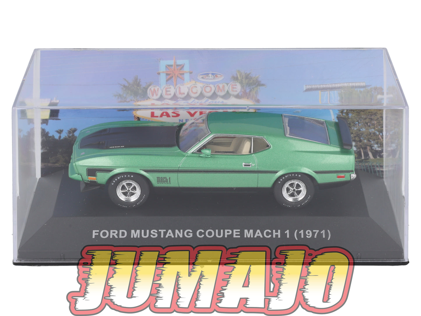 MUS44 Voiture 1/43 Altaya MUSTANG : FORD Mustang Coupe Mach 1 1971
