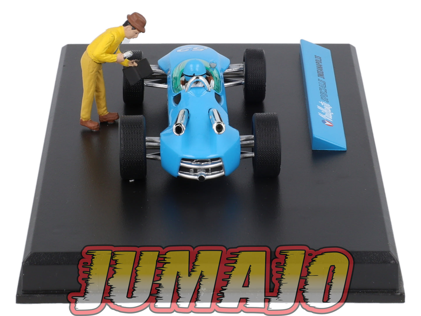 MV25 voiture Altaya IXO 1/43 Diorama BD MICHEL VAILLANT : Spéciale Indianapolis
