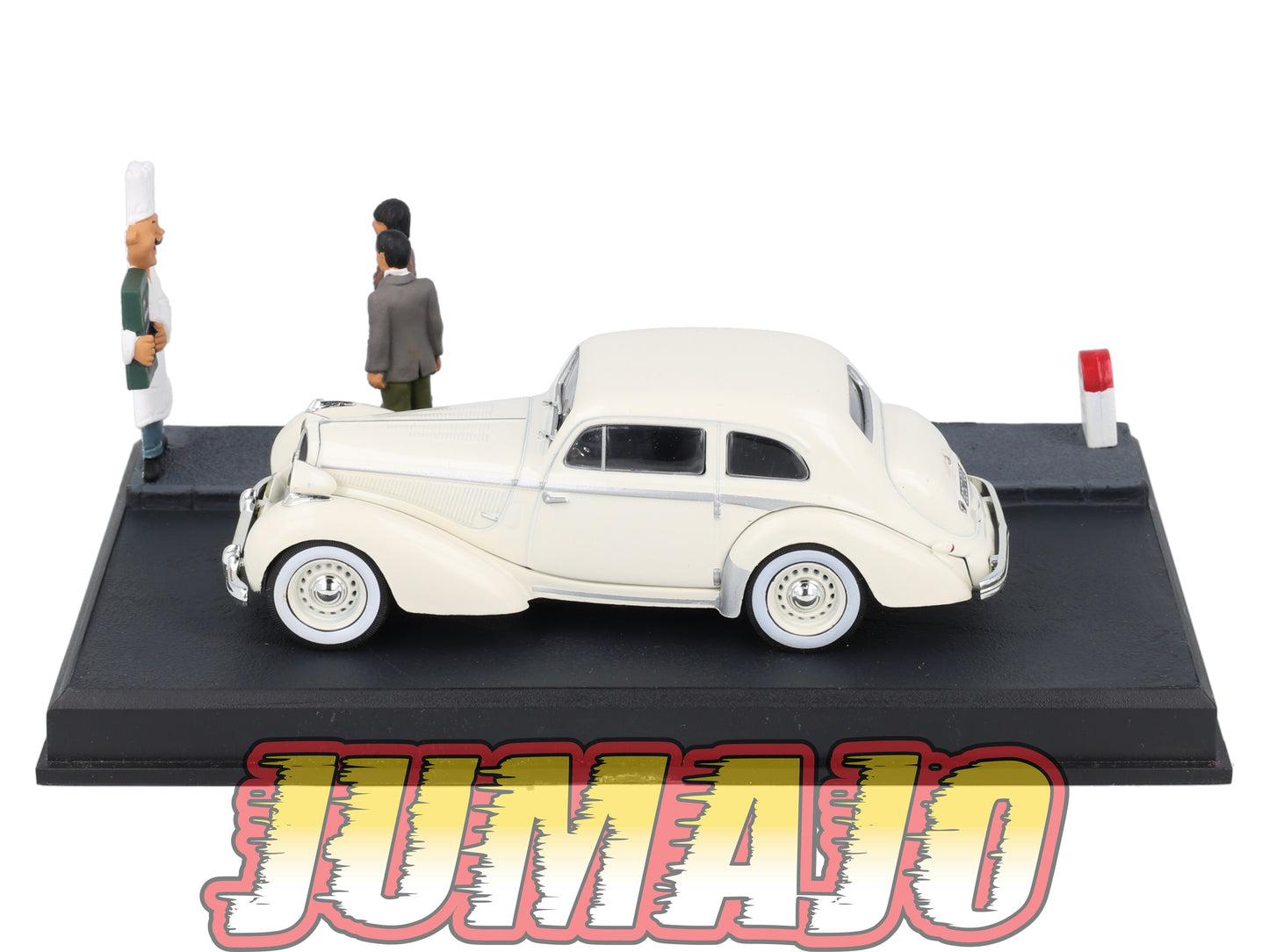 NB27 Voiture IXO 1/43 Diorama Route bleue HOTCHKISS 686 GS Le restaurant
