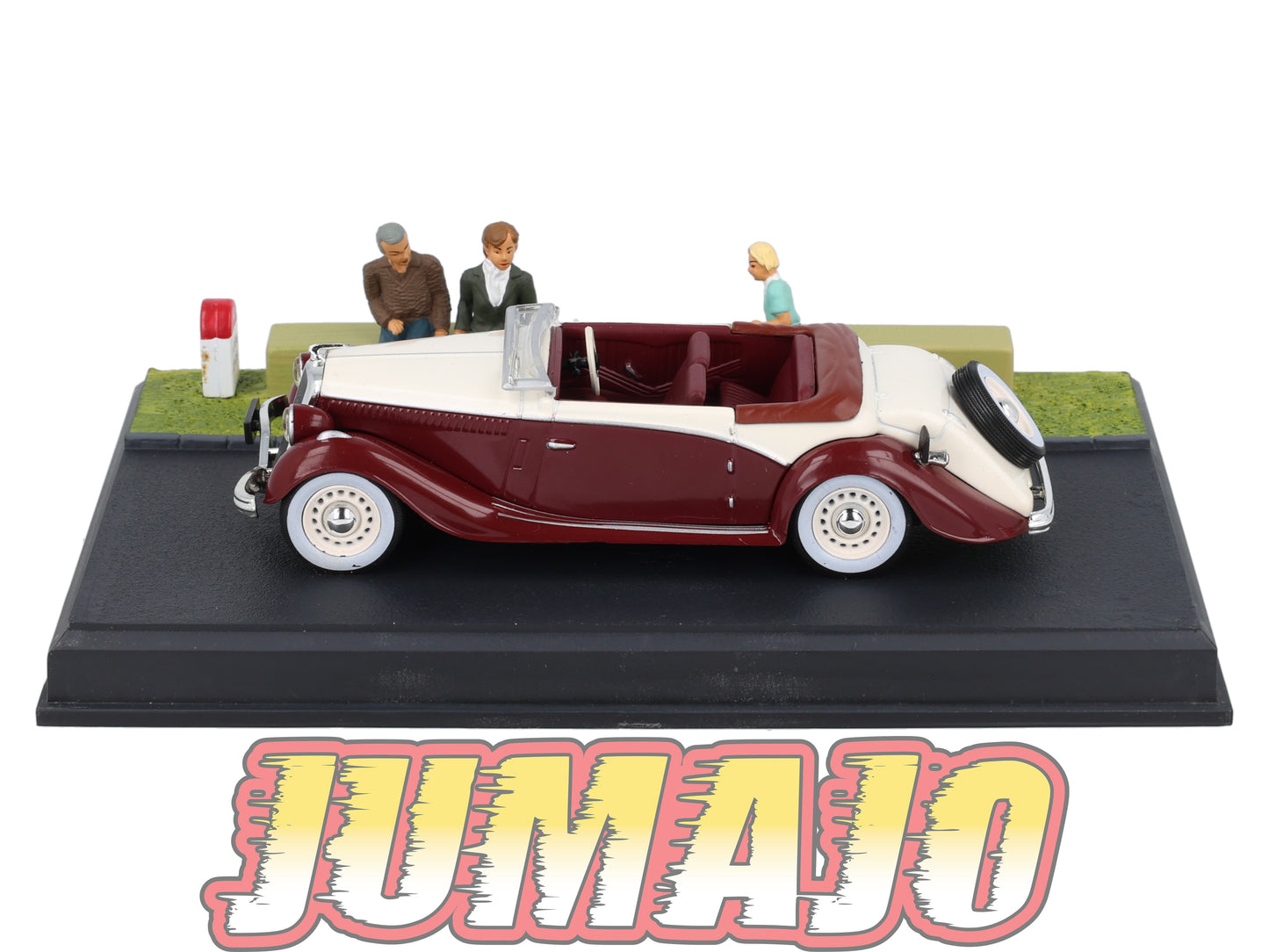 NB30 Voiture IXO 1/43 Diorama Route bleue SALMSON S4E La mer