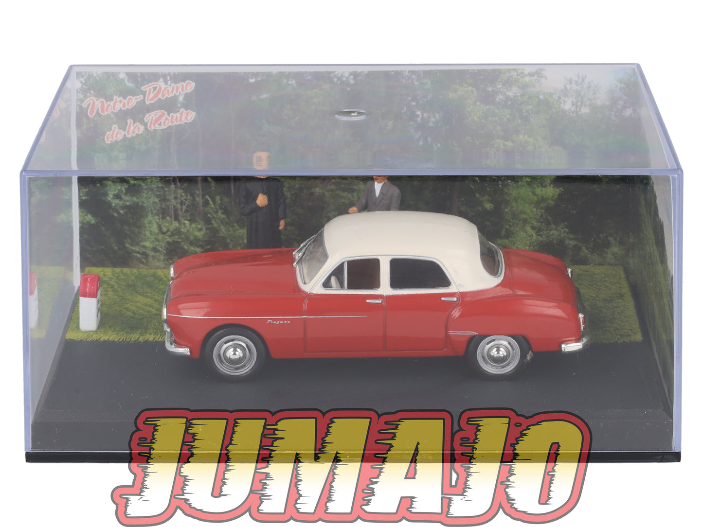 NB32 Voiture IXO 1/43 Diorama Route bleue RENAULT Fregate L'arrêt à Notre-Dame